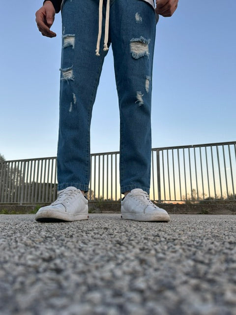 Pantalaccio Demin blu