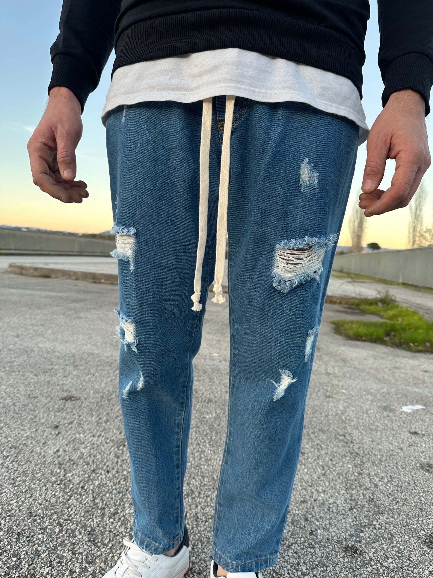Pantalaccio Demin blu