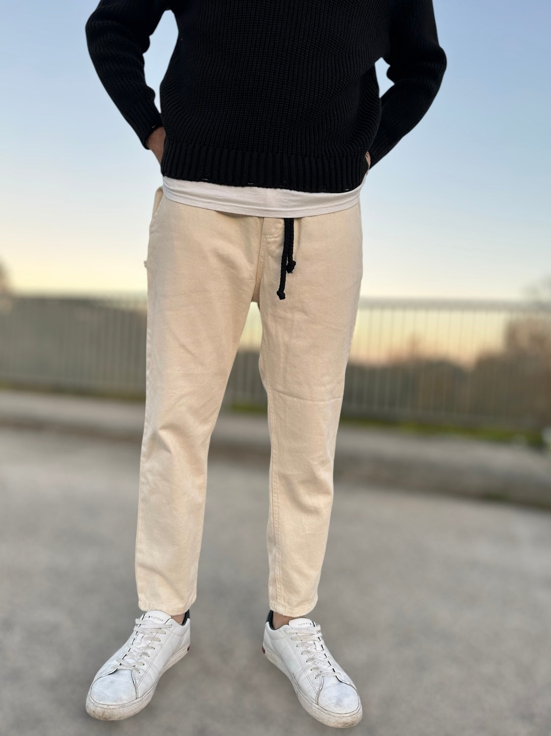 Pantalaccio beige