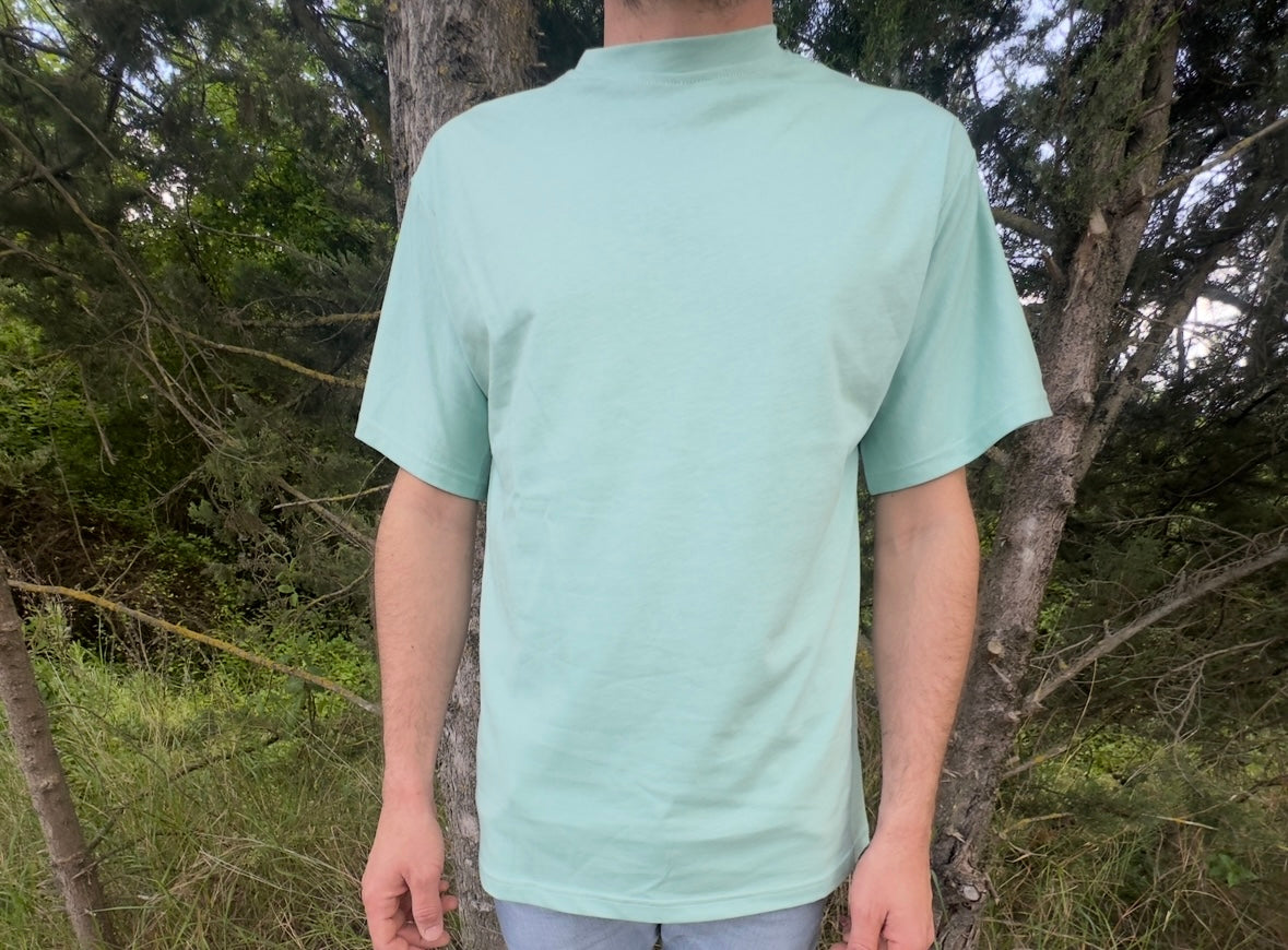 T-shirt verde acqua