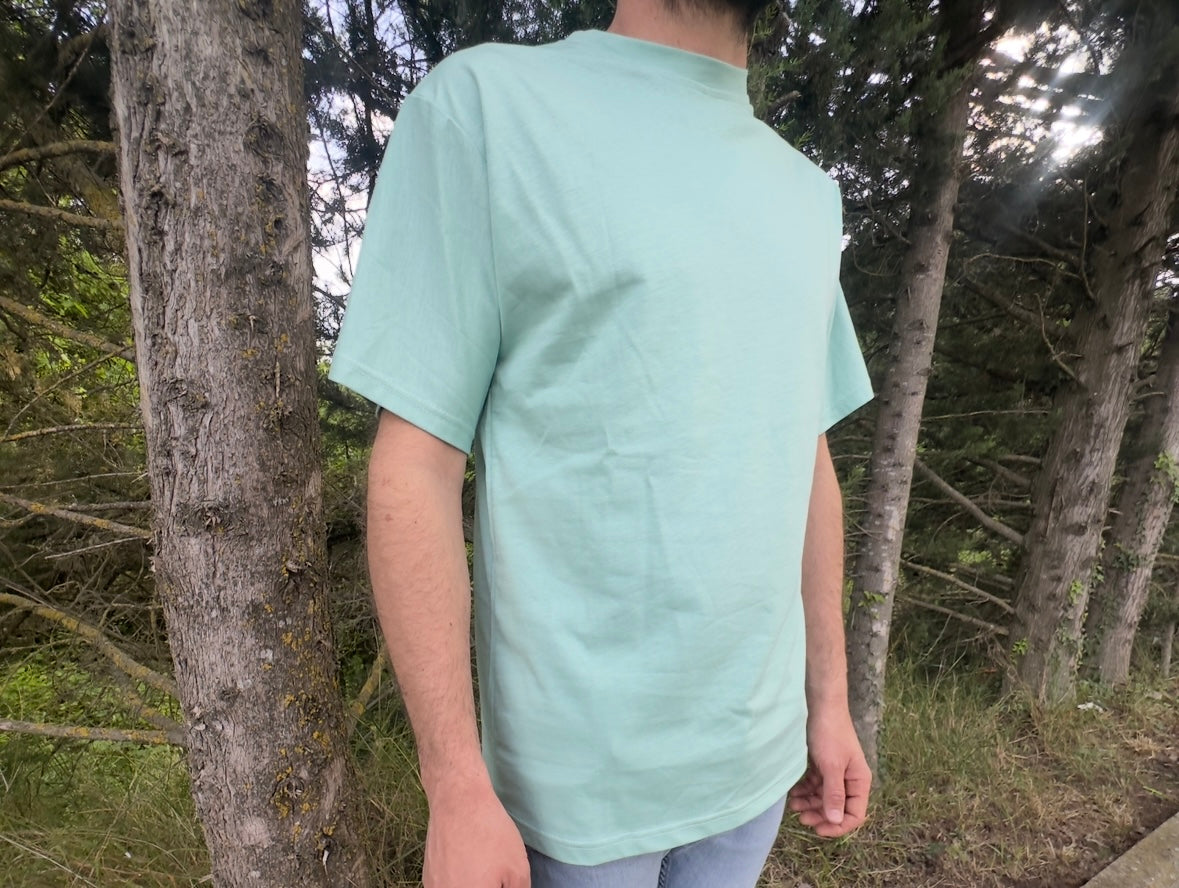 T-shirt verde acqua