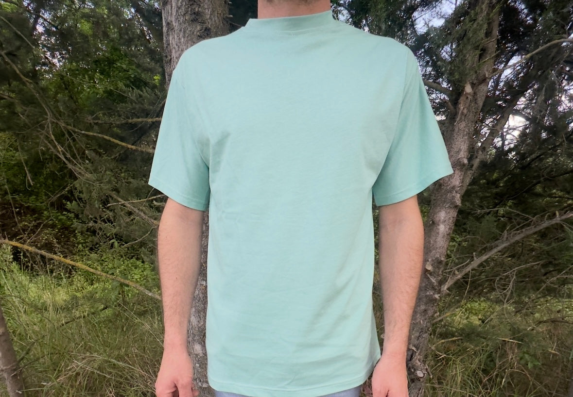 T-shirt verde acqua