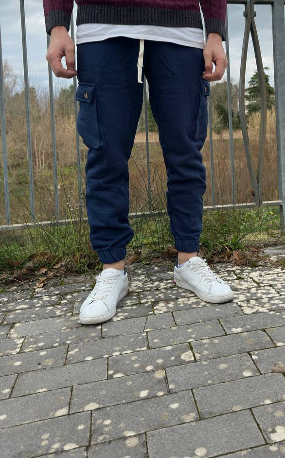 Panta Cargo Blu