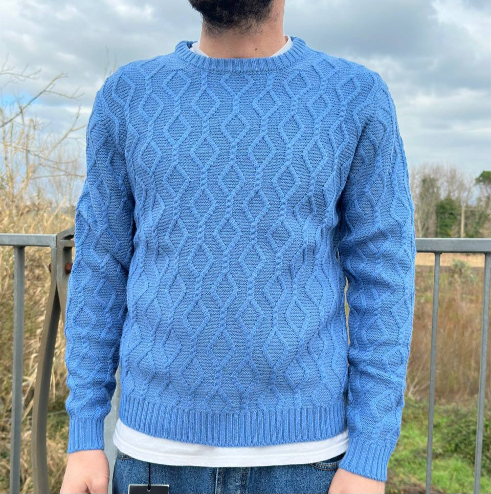 Maglione azzurro