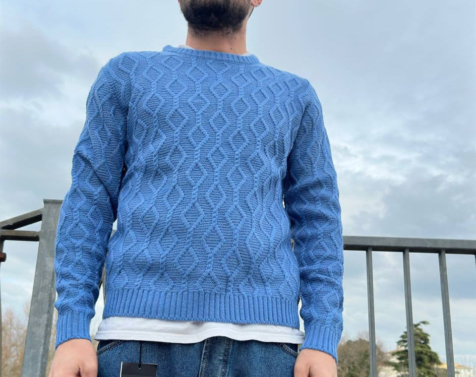 Maglione azzurro