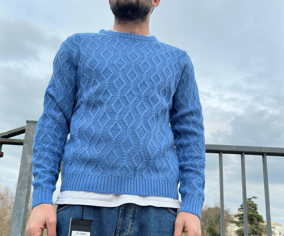 Maglione azzurro