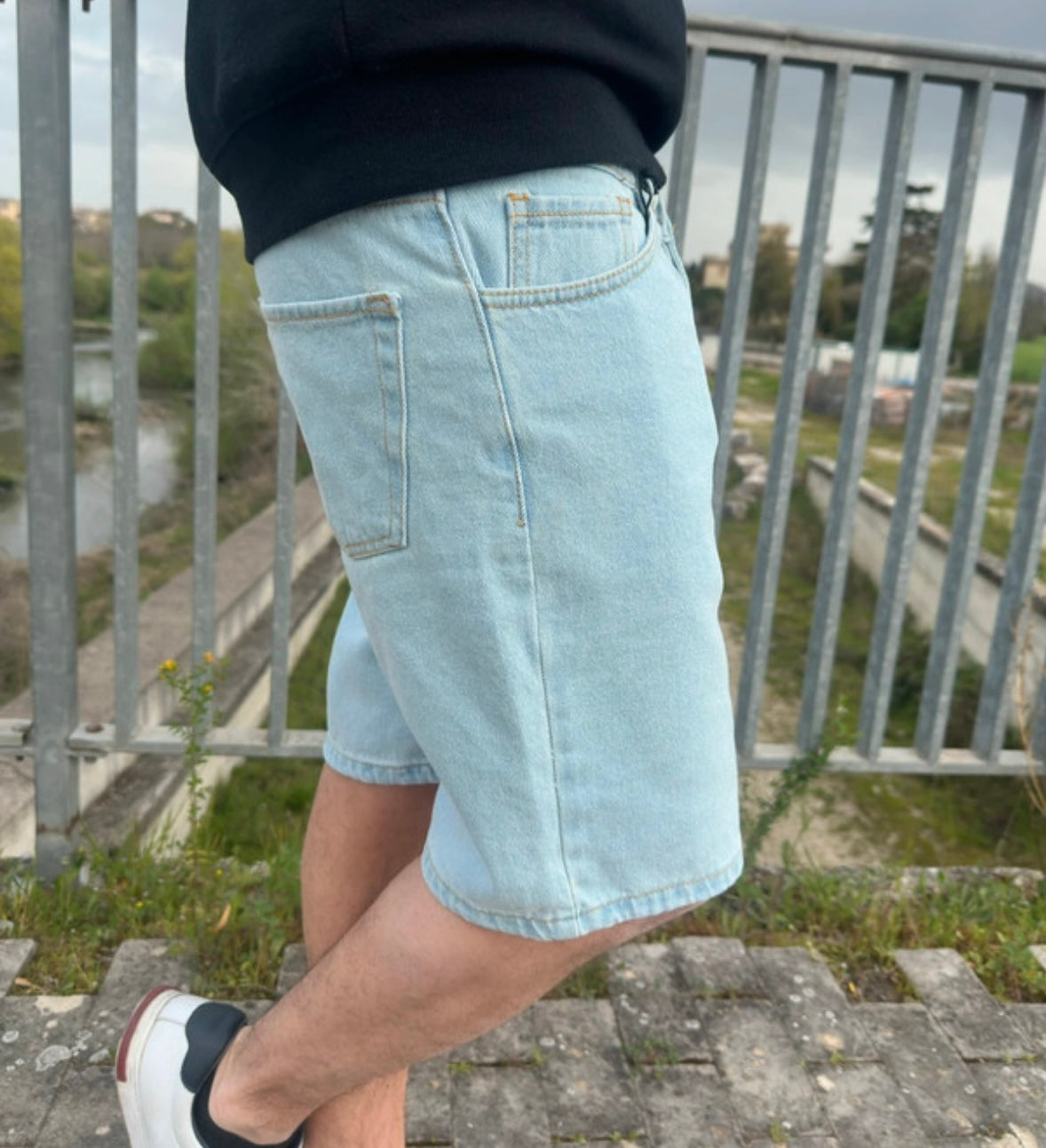 Bermuda jeans denim