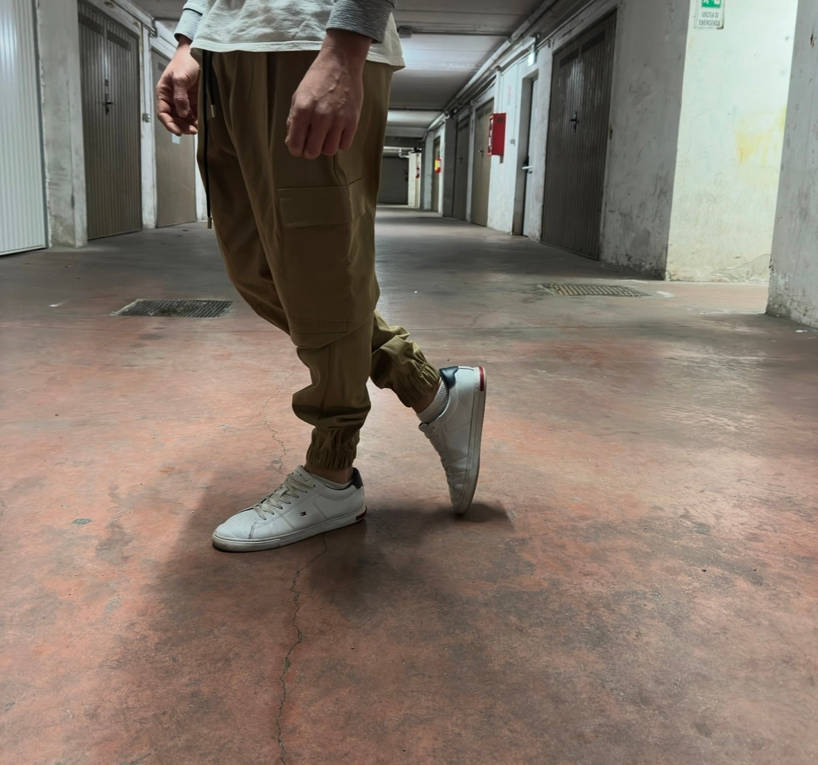 Pantalone Cargo Cammello