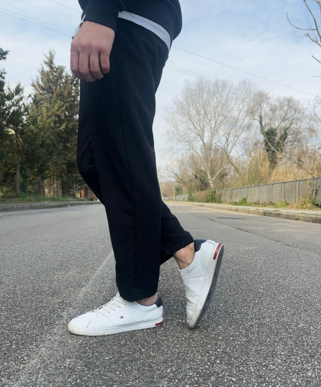 Pantaloni Affusolati Neri