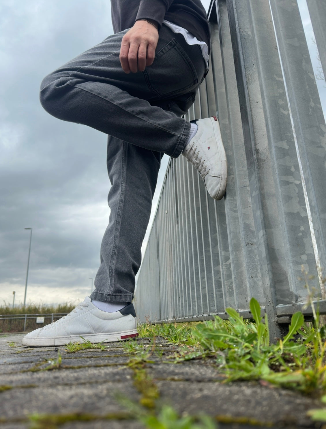 Jeans grigio regular