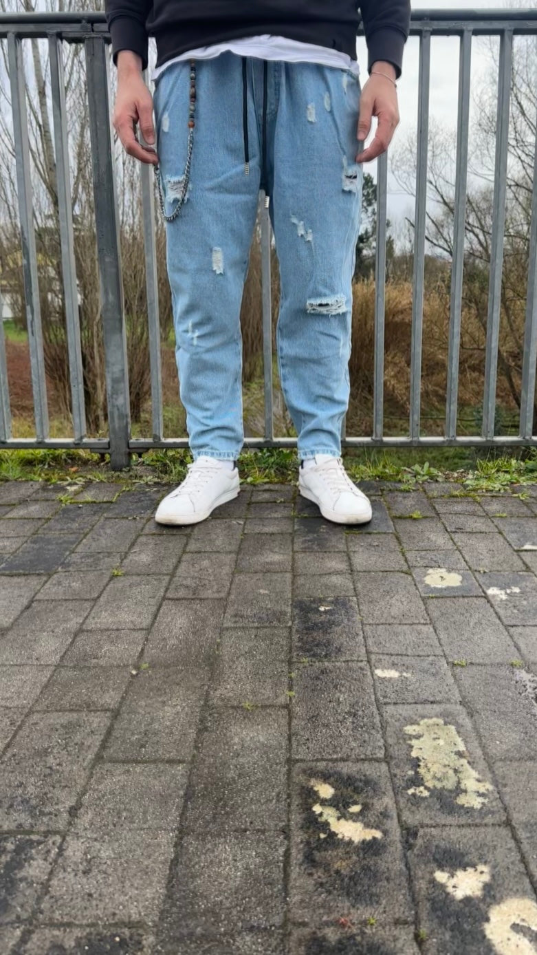 Pantalaccio jeans denim Chiaro