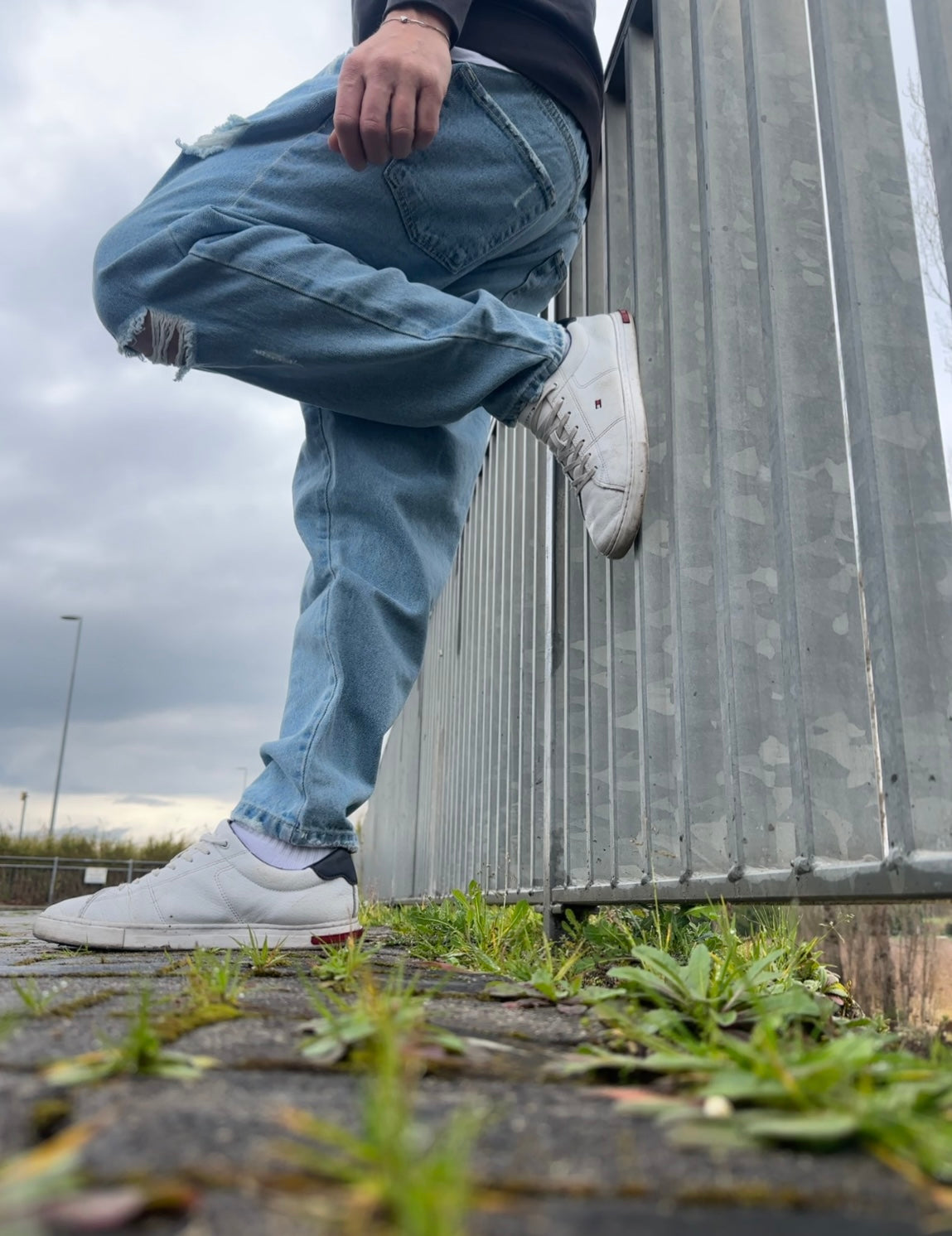 Pantalaccio jeans denim Chiaro