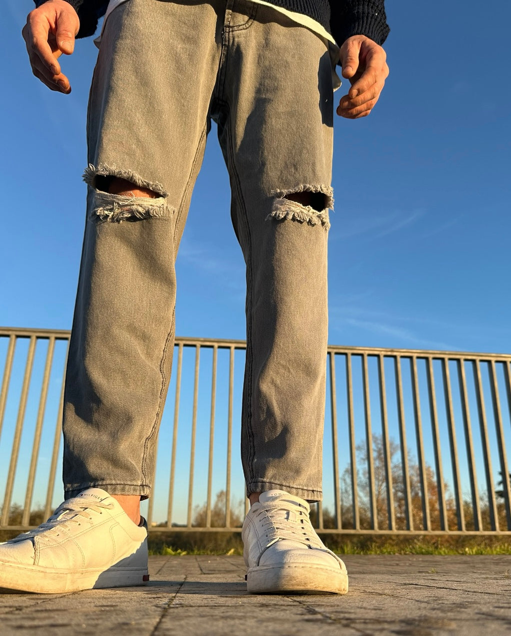 Jeans Denim grigio