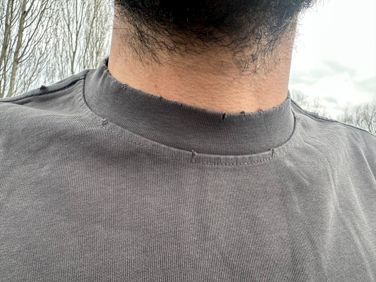 T-shirt grigia